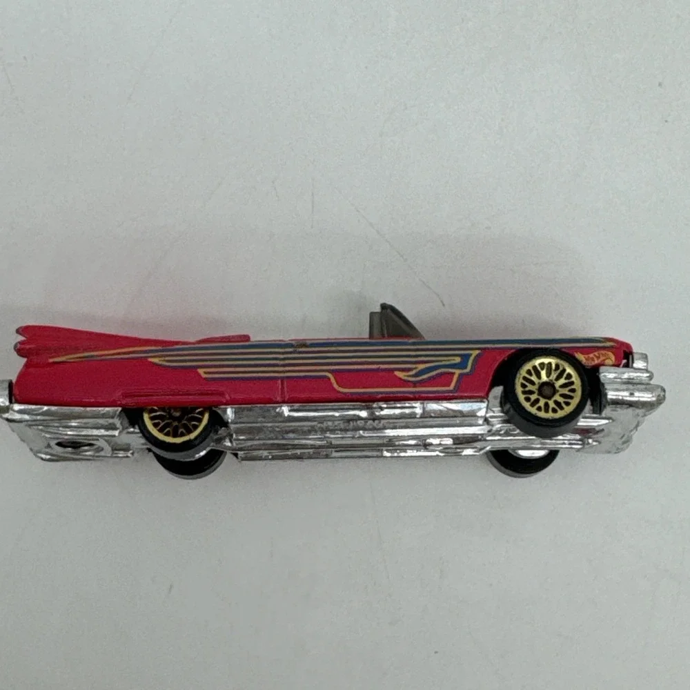 Hot Wheels '59 Cadillac Convertible Red 1989 Mattel